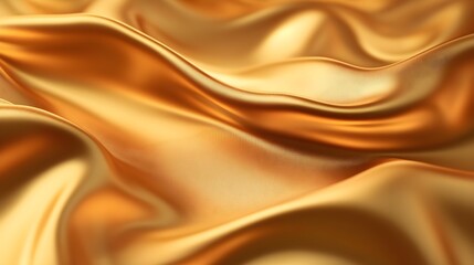 Shimmering Gold Fabric Texture Background
