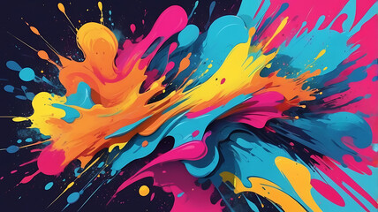  Surrealist Fluid Abstract Backdrop
