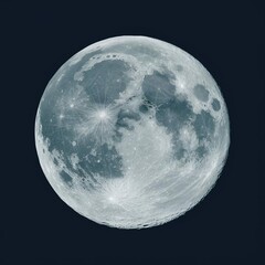 Fototapeta premium moon, sky, night, clouds, full, dark, cloud, blue, stars, moonlight, space, light, nature, star, lunar, black, dream, universe, bright, sea, astronomy, halloween, planet, water, midnight