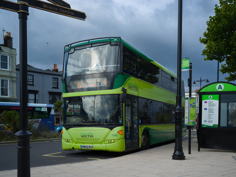 Ryde, Isle of Wight, 9th September 2024, Southern Vectis Bus Service