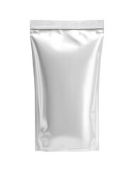 Minimalistic White Spout Pouch Packaging Mockup