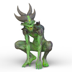 Obraz premium モンスター 3DCGレンダリング