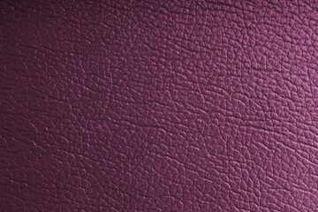 Fototapeta premium Natural, genuine pink leather with metallic effect, texture of glossy leatherette background
