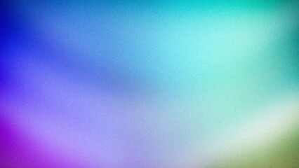 A smooth abstract gradient with shades of teal, blue, and violet. Featuring a grainy texture, this illustration is ideal for modern backgrounds and designs