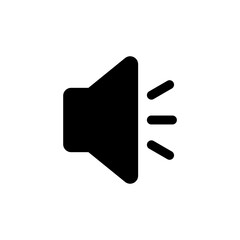 Audio speaker volume icon set. web video sound icons audio voice symbol for media music app - Sound volume level icon, Adjustment settings slider icon	