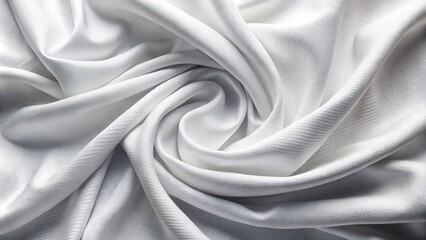 Obraz premium Elegant White Textile Texture for Backgrounds, Fabrics, and Design Projects with Subtle Depth