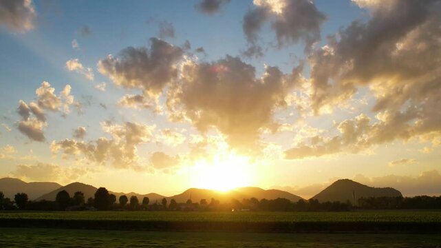 Tramonto autunnale