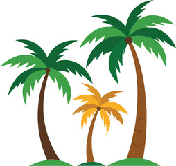 palm tree vector illustration design