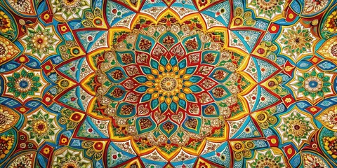 Intricate Transform Patterns in Vibrant Colors for Modern Design and Creative Projects