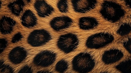 Leopard faux fur texture background. Premium fur background