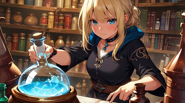 In a magical kingdom, a blonde-haired girl with bright blue eyes follows in her father&rsquo;s footsteps as an aspiring alchemist. When a forbidden experiment goes awry, she accidentally unleashes a powerfu