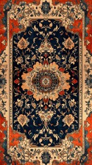 Naklejka premium Bright Colorful Woven Pattern Texture Background Perfect for Creative Fabrics picture