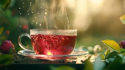 Tea. Beautiful background