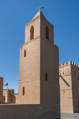 United Arab Emirates - Al Ain - Qasr Al Muwaiji Mosque - Minaret