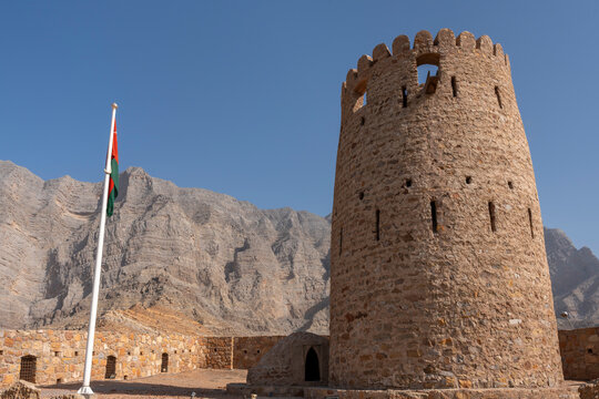 Oman - Bukha - AlQala'a Fort - Fort Tower