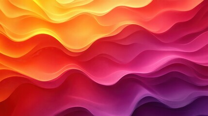 Obraz premium Flat abstract background with organic shapes in warm red, orange, and pink tones 