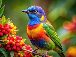 Obraz premium Vibrant Birds in Nature Captured Through Stunning Photographs Showcasing Their Beauty and Diversity