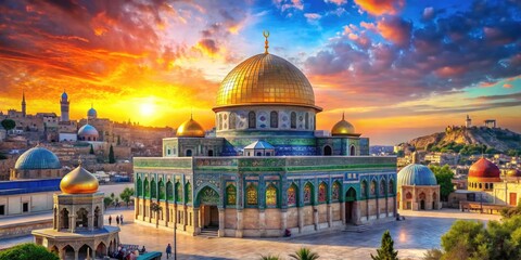 Obraz premium Vibrant Palestinian Graphics Representing Culture, Heritage, and Identity Through Artistic Expressions