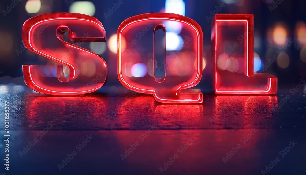 Poster sql database management and programming essentials