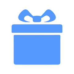 Present gift clip art design on plain white transparent isolated background for card, shirt, hoodie, sweatshirt, apparel, card, tag, mug, icon, poster or badge