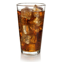 ice cube with cola