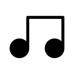 Music icon template