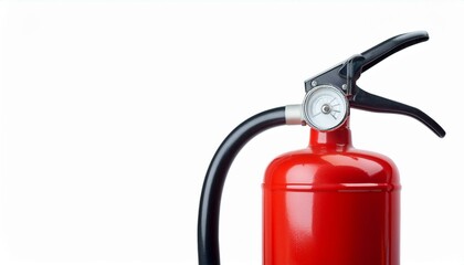 Obraz premium One fire extinguisher on white background