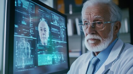 Empowering Senior Care: New Zealand Doctor Using Advanced Health Technology for Seamless Telemedicine Consultation with Patient