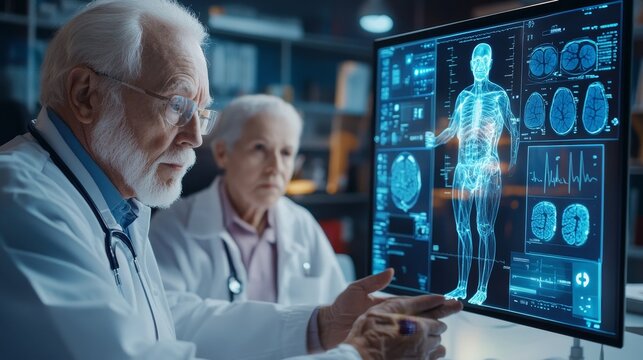 Virtual Health Consultation with Croatian Doctor for Elderly Couple Using Advanced Diagnosis Tools