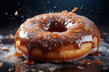 おいしそうなドーナツ