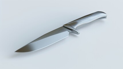 Fototapeta premium Minimalist 3D Utility Knife Design