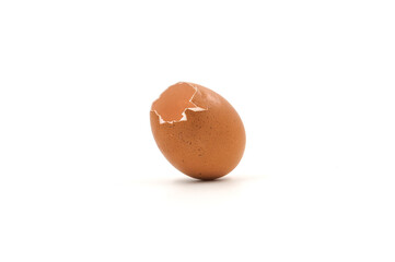 egg isolated on white