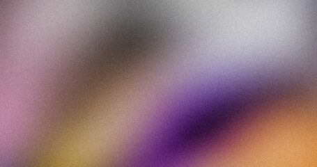 Grainy banner background pink purple blue magenta orange abstract retro grainy gradient background noise texture effect backdrop design poster design