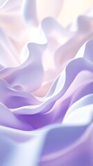 Obraz premium Abstract soft pastel waves in motion, ethereal