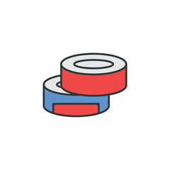 Canned Food icon vector design templates simple and modern concept