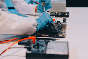 Electronics technician, electronic engineering electronic repair, electronics measuring and...