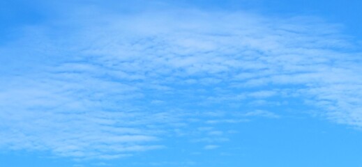 blue sky with clouds