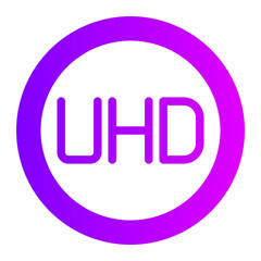 uhd gradient icon