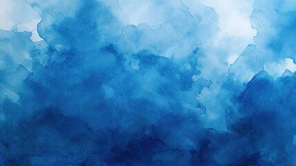 Chic Background Featuring Azure Watercolor Textures Perfect for Creative Projects