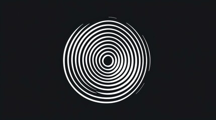 Dive into a captivating visual journey as sound waves dance in white hues on a rich backdrop, creating rhythmic harmony.