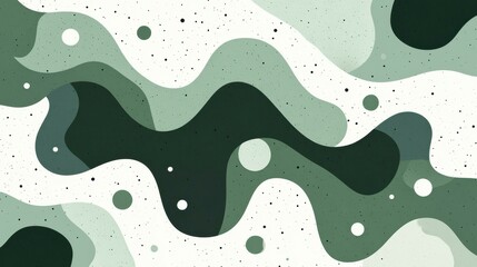 This vibrant green banner combines modern design with textured layers, ideal for chic graphic projects.