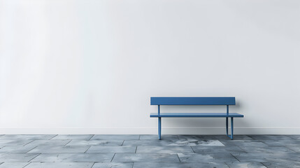 The image can be named Cozy Vintage Room with Wooden Floor and Simple Furniture