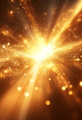 金色の豪華なハイエンド美容背景