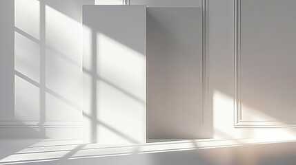 White Room With Sunbeams