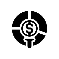 dollar graph icon