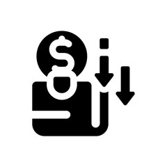 cash wallet icon / Money wallet icon