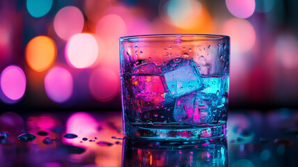Celebrate National Bartender Day with a vibrant cocktail glass filled with ice and color