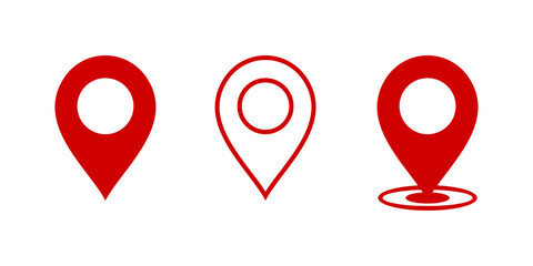 Fototapeta premium map vector design, editable map icon, symbol, location icon, search 