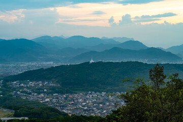 米ノ山展望台から見た景色