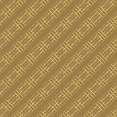 diagonal lines of hand drawn stripes. decorative art. sandy brown repetitive background. vector seamless pattern. geometric fabric swatch. wrapping paper. continuous design template for linen, home de